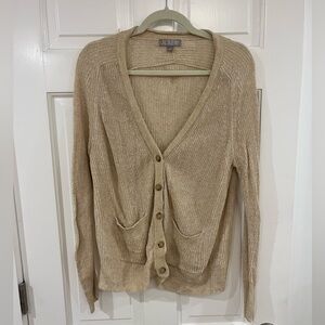 J. Crew Women's Beige Cardigan Sweater